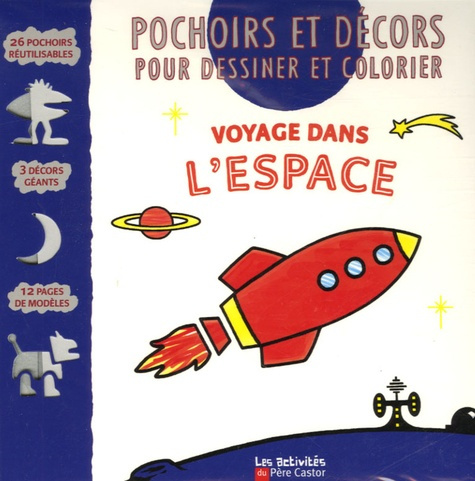 VOYAGE DANS L'ESPACE - POCHOIRS ET DECORS