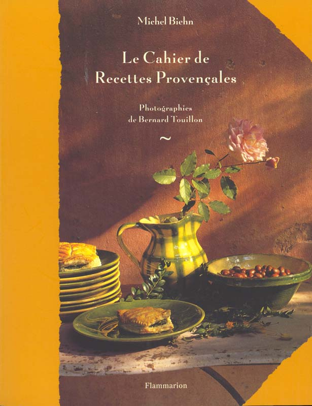 Le cahier de recettes provençales