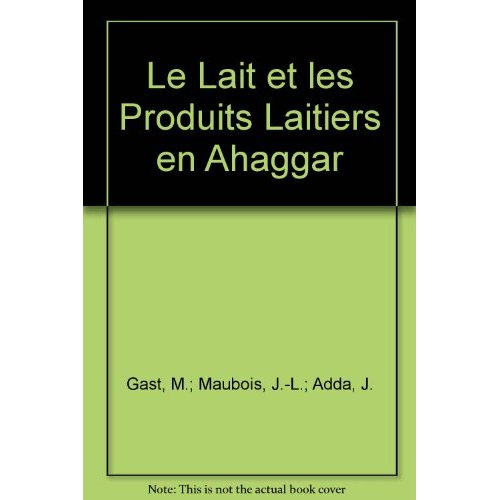LAIT ET PRODUITS LAITIERS EN AHAGGAR