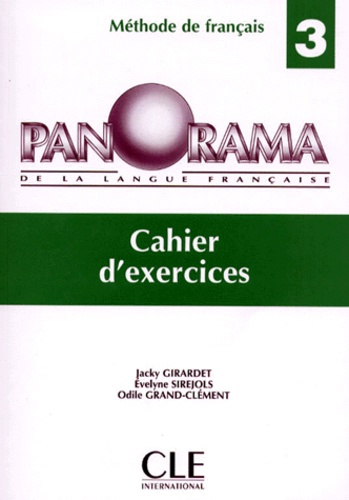 PANORAMA NIVEAU 3. Cahier d'exercices