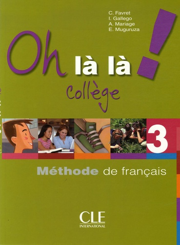 Méthode de français Collège niveau 3. Livre   Cahier