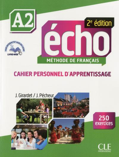 Echo A2. Cahier personnel d'apprentissage, 2e édition, avec 1 CD audio