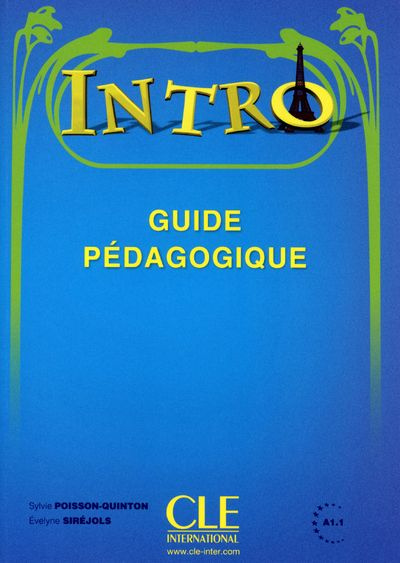Intro A1.1. Guide pédagogique