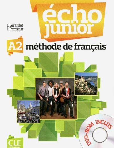 Echo Junior A2. Méthode de français, avec 1 DVD
