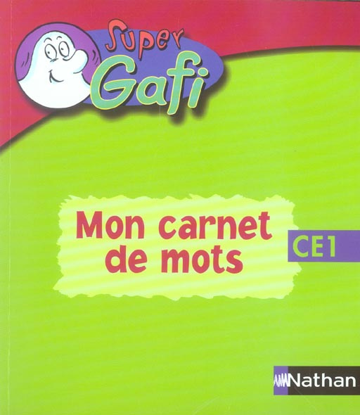 Mon carnet de mots CE1