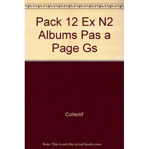 ALBUMS PAS A PAGE GS - PACK 12 EX N2