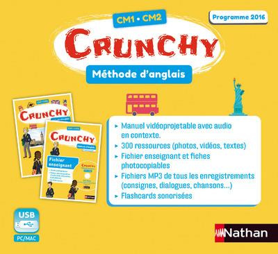 CRUNCHY ANGLAIS CM - CLE USB 2019