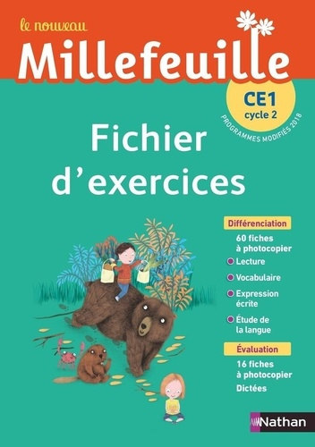 Le nouveau Millefeuille CE1. Fichier d'exercices, Edition 2019