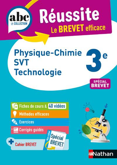 Physique-Chimie, SVT, Technologie 3e. Edition 2022