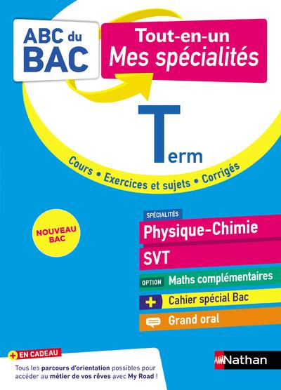 Physique-Chimie, SVT, Maths complémentaires, grand oral Tle. Edition 2021