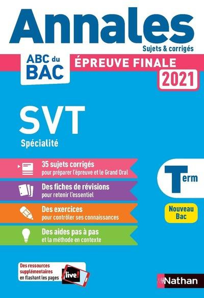 SVT spécialité Tle. Edition 2021