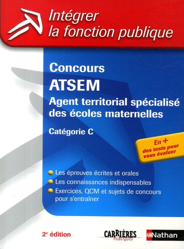 CONCOURS ATSEM - N16 - CATEGORIE C INTEGRER LA FONCTION PUBLIQUE - 2007