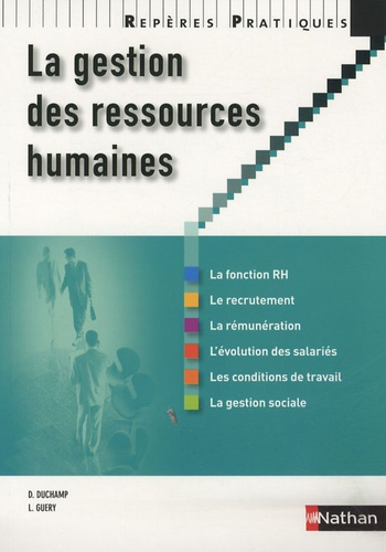 La gestion des ressources humaines