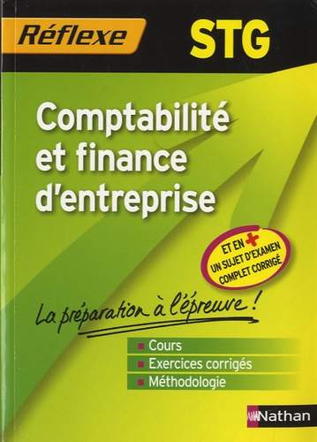 Comptabilité et finance d'entreprise STG