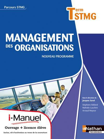 Management des organisations Tle STMG. Nouveau programme