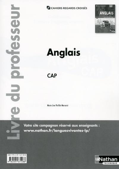 Anglais CAP. Livre du professeur