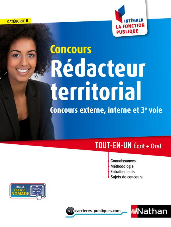 Concours rédacteur territorial. Concours externe, interne et 3e voie