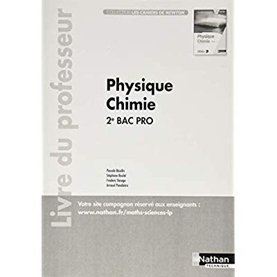 Physique-chimie 2de Bac Pro. Livre du professeur, Edition 2019