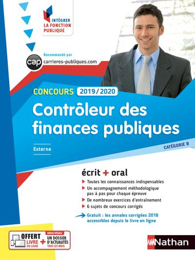 Contrôleur des finances publiques externe. Catégorie B écrit oral, Edition 2019-2020