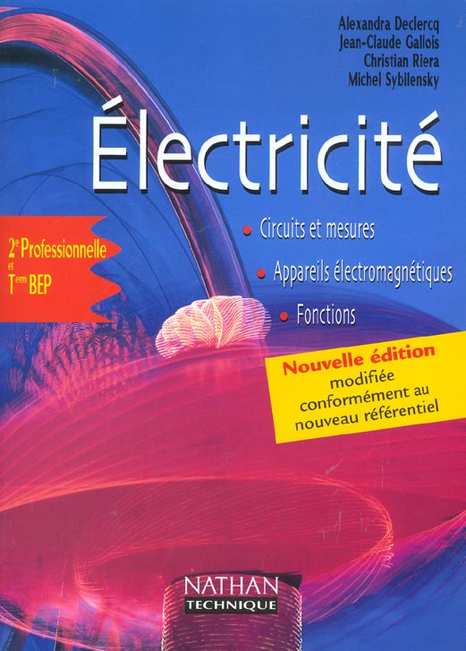 Electricité 2nde Professionnelle et Terminale BEP
