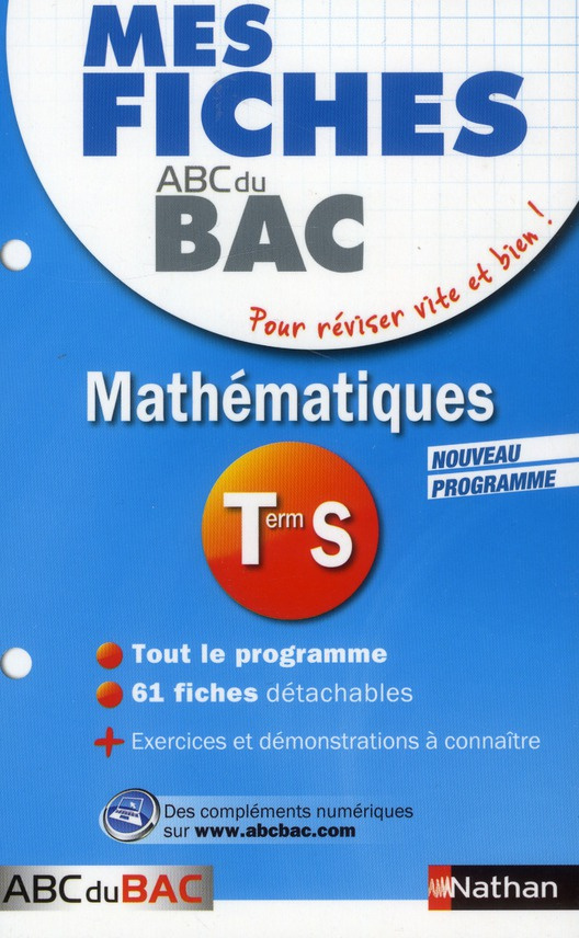 Mathématiques Tle S
