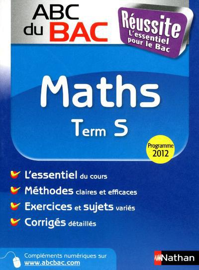 Mathématiques Tle S. Programme 2012