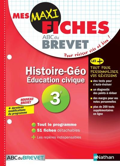 Histoire-géo, éducation civique 3e