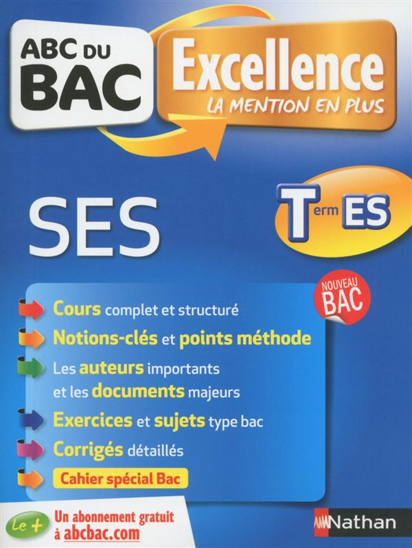 Sciences économiques et sociales Tle ES