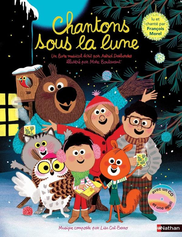 Edmond et ses amis : Chantons sous la lune. Avec 1 CD audio