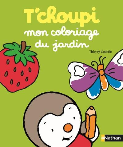 T'choupi. Mon coloriage du jardin