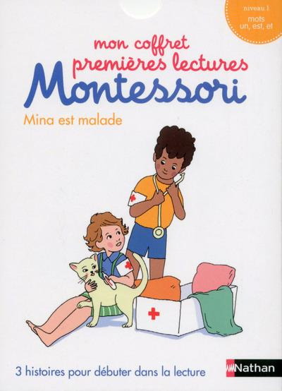 Mina est malade. 3 histoires pour débuter dans la lecture. Niveau 1