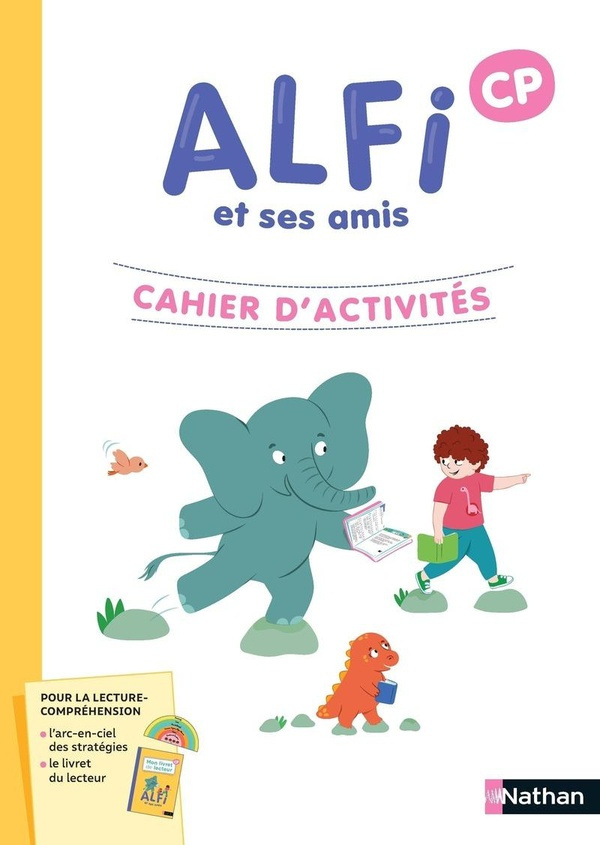 Français CP Alfi et ses amis. Pack avec 1 Cahier d'activités et Mon livret de lecteur, Edition 2024