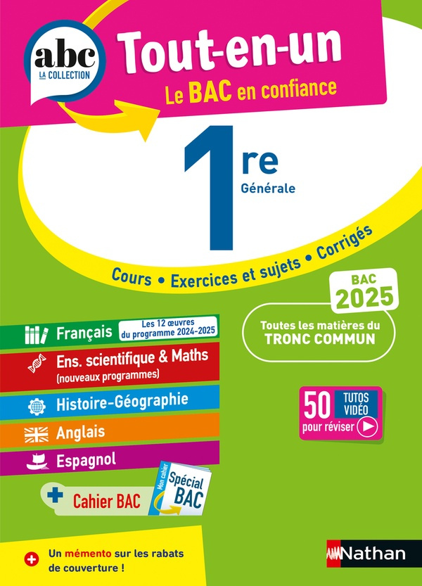 Tout-en-un 1re générale. Edition 2025