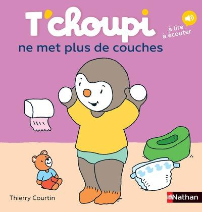 T'choupi, l'ami des petits Tome 88 : T'choupi ne met plus de couches. Avec 1 QR code