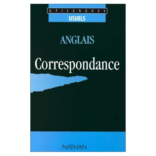 Correspondance Anglais