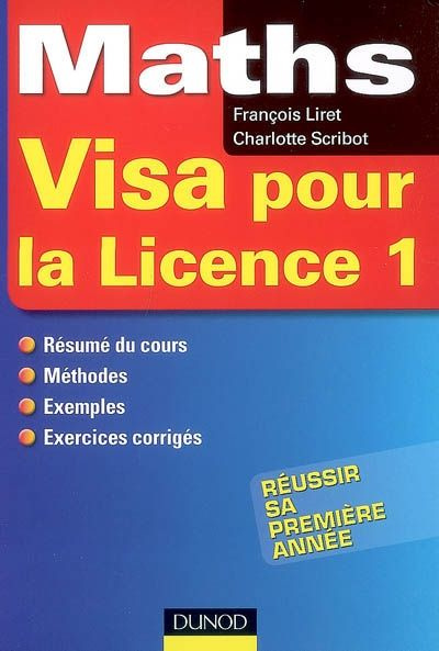 Maths, visa pour la Licence 1