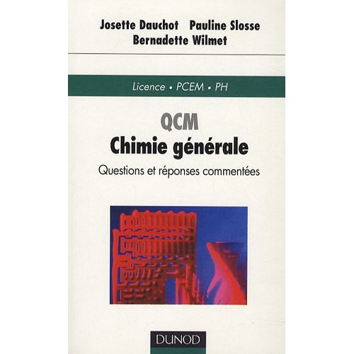 QCM Chimie générale