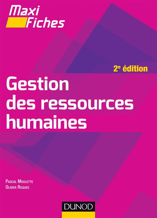 Maxi fiches de gestion des ressources humaines - 2e edition