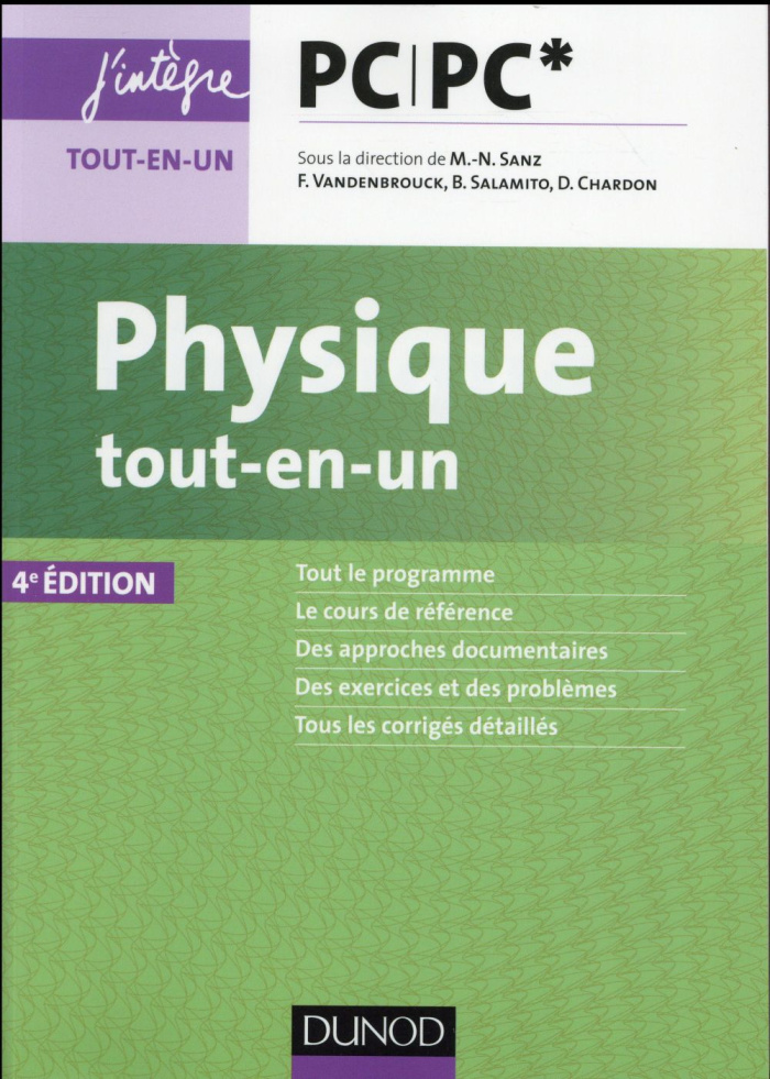 PHYSIQUE TOUT-EN-UN PC-PC* - 4E ED.