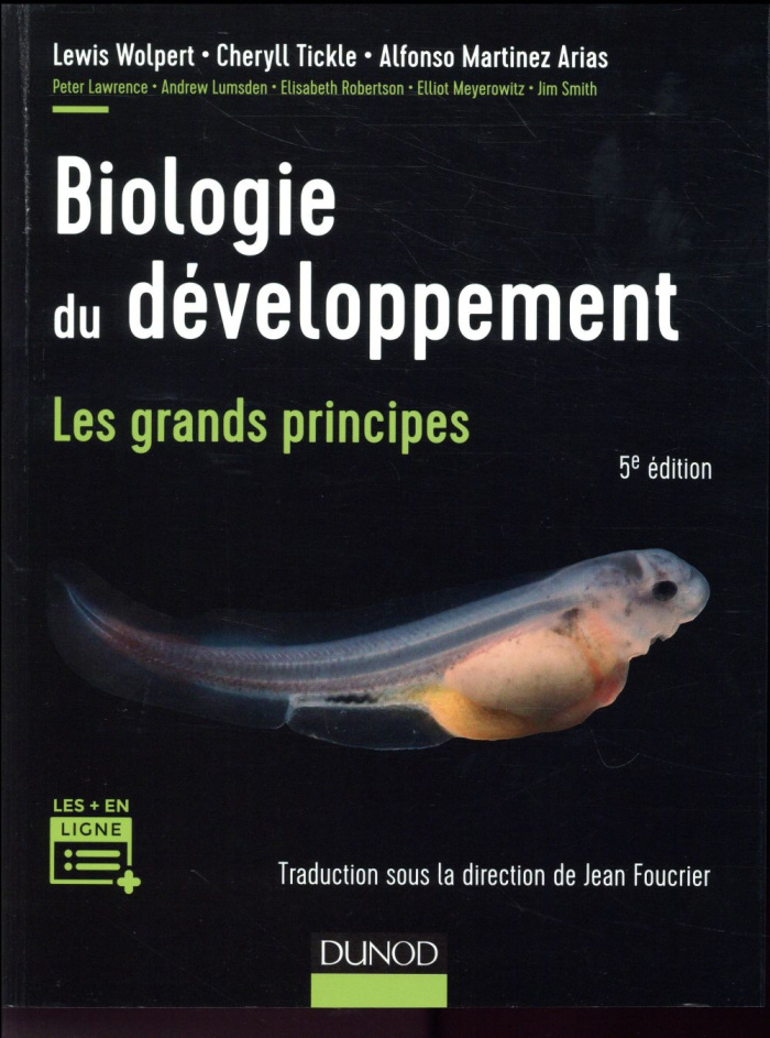 Biologie du développement. Les grands principes, 5e édition