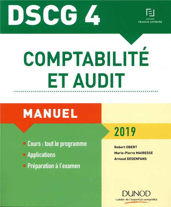 Comptabilité et audit DSCG 4