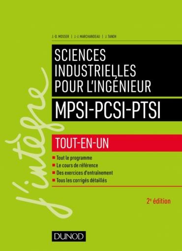 Sciences industrielles pour l'ingénieur MPSI-PCSI-PTSI