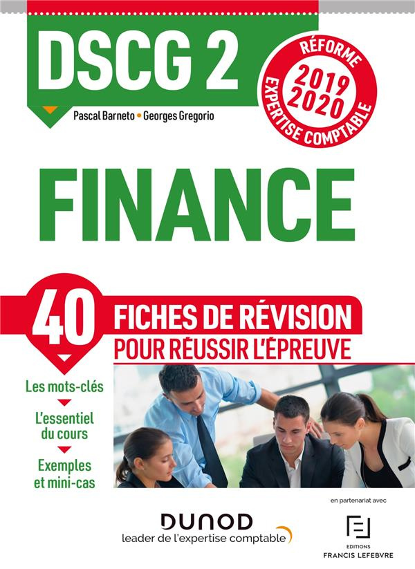 Finance DSCG 2. Fiches de révision, Edition 2019-2020