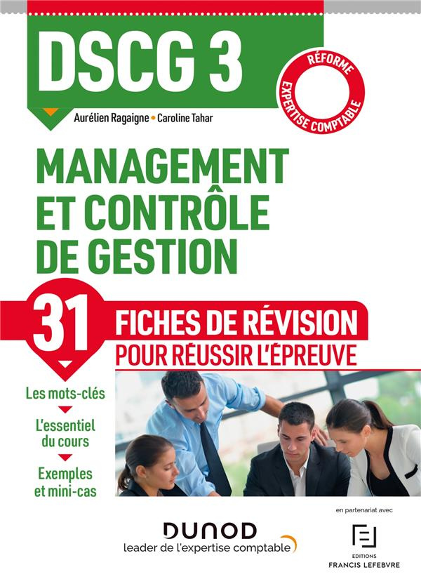 DSCG 3 Management et contrôle de gestion. Fiches de révision, Edition 2020