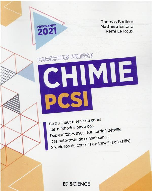 Chimie PCSI. Edition 2021