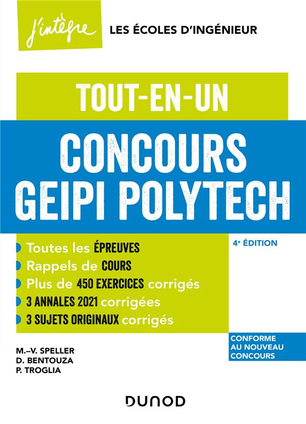 Concours Geipi Polytech. Tout-en-un, 4e édition
