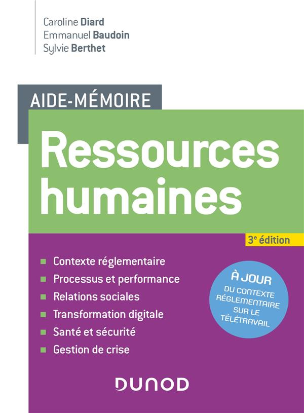 Ressources humaines. 3e édition