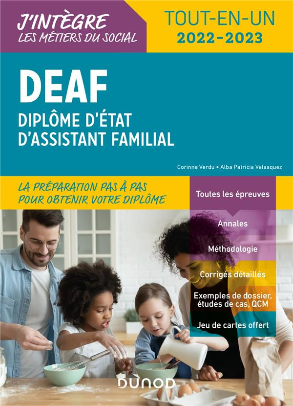 DEAF Diplôme d'Etat d'Assistant Familial. Tout-en-un, Edition 2022-2023