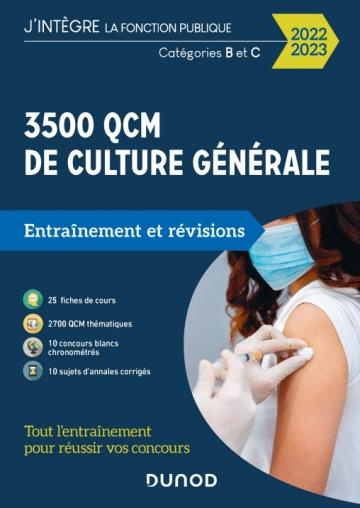 3500 QCM d'actualité et de culture générale Catégories B et C. Entraînement et révisions, Edition 20