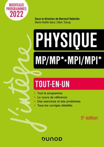 Physique MP/MP*-MPI/MPI*. Tout-en-un, 5e édition